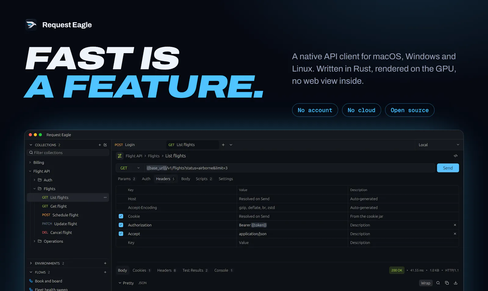 Request Eagle screenshot 1