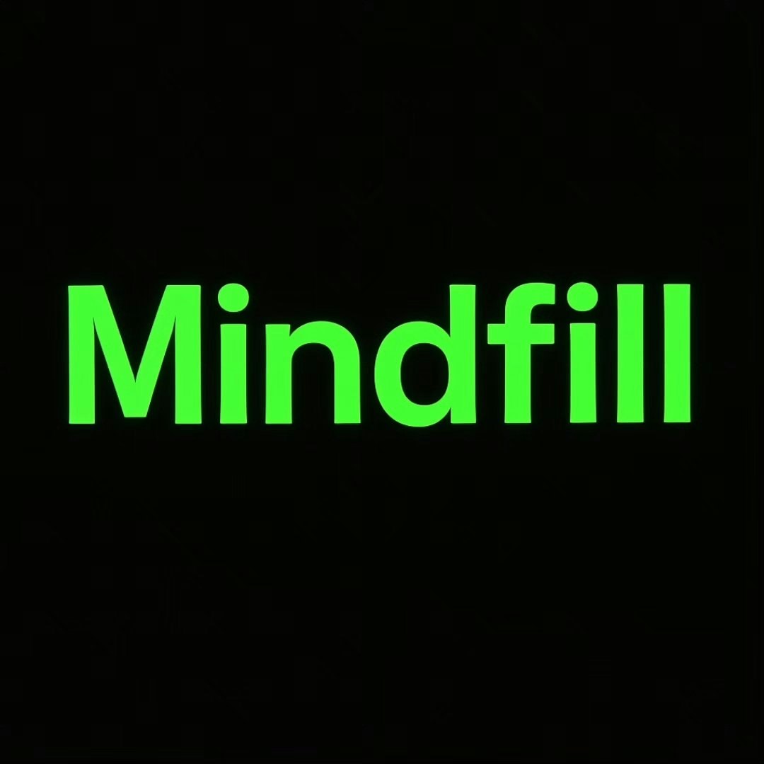 Mindfill - Product Hunt launch logo and brand identity