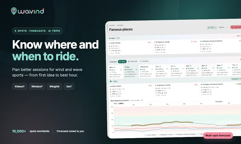 Wavind screenshot 2