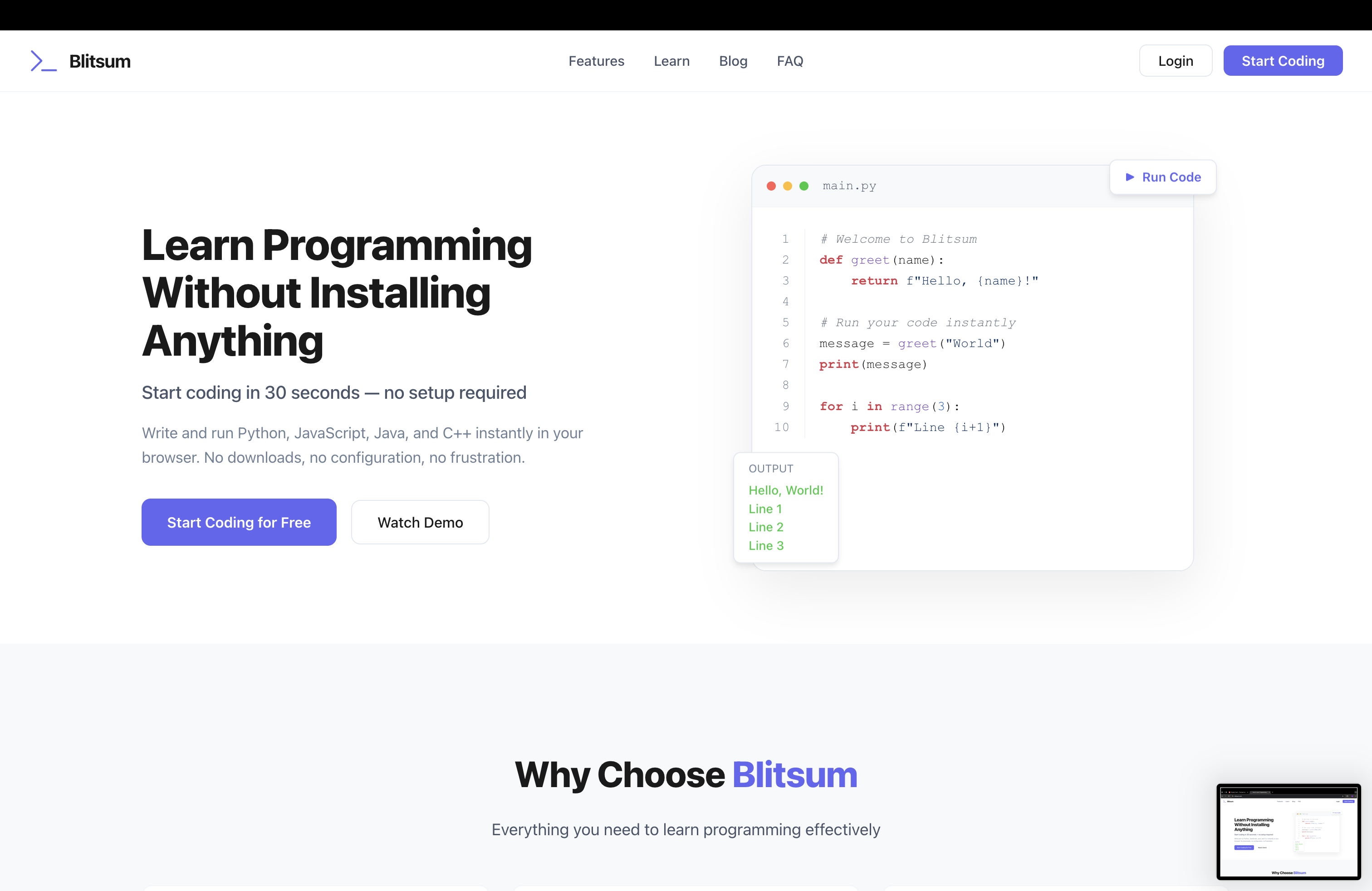 Blitsum gallery image