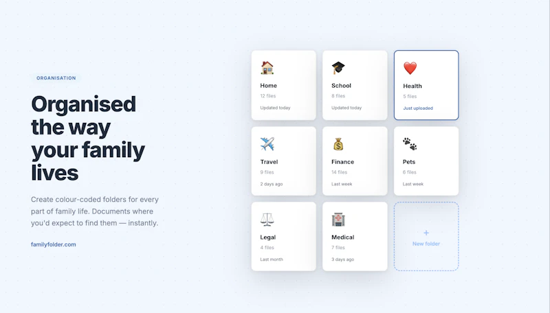 Family Folder screenshot 2