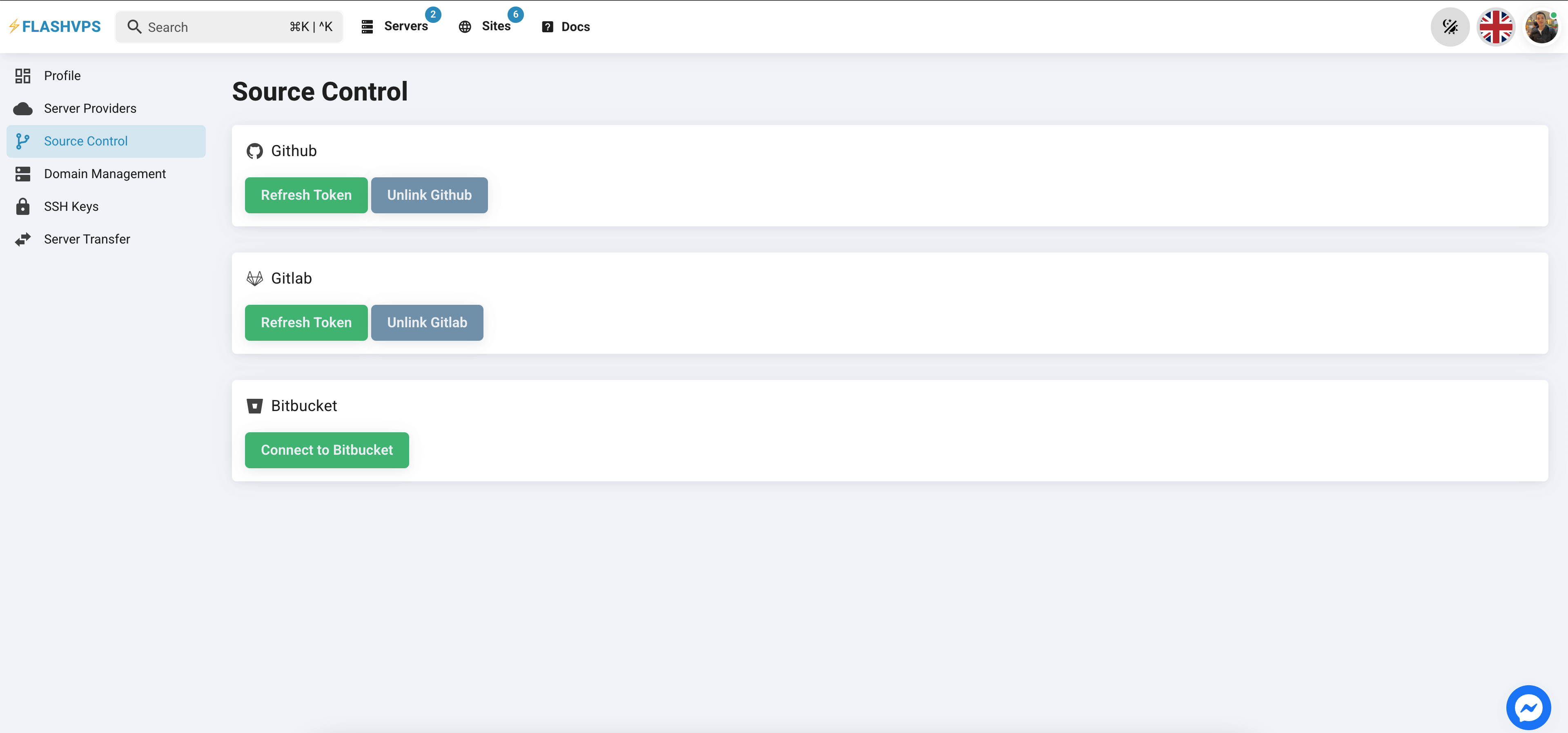 FlashVPS gallery image