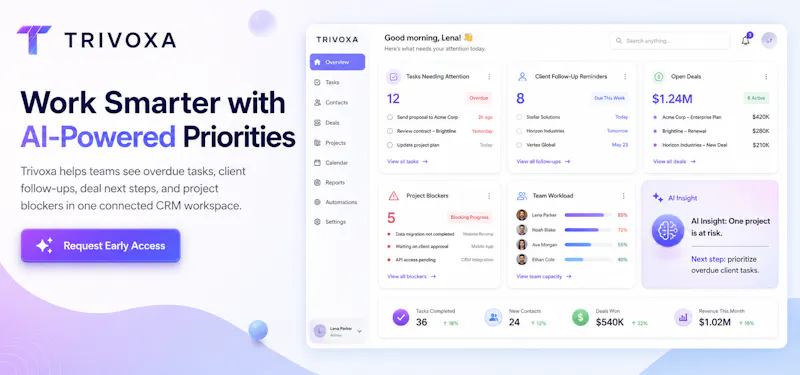 Trivoxa AI CRM screenshot 11