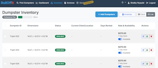 RollOffIt gallery image