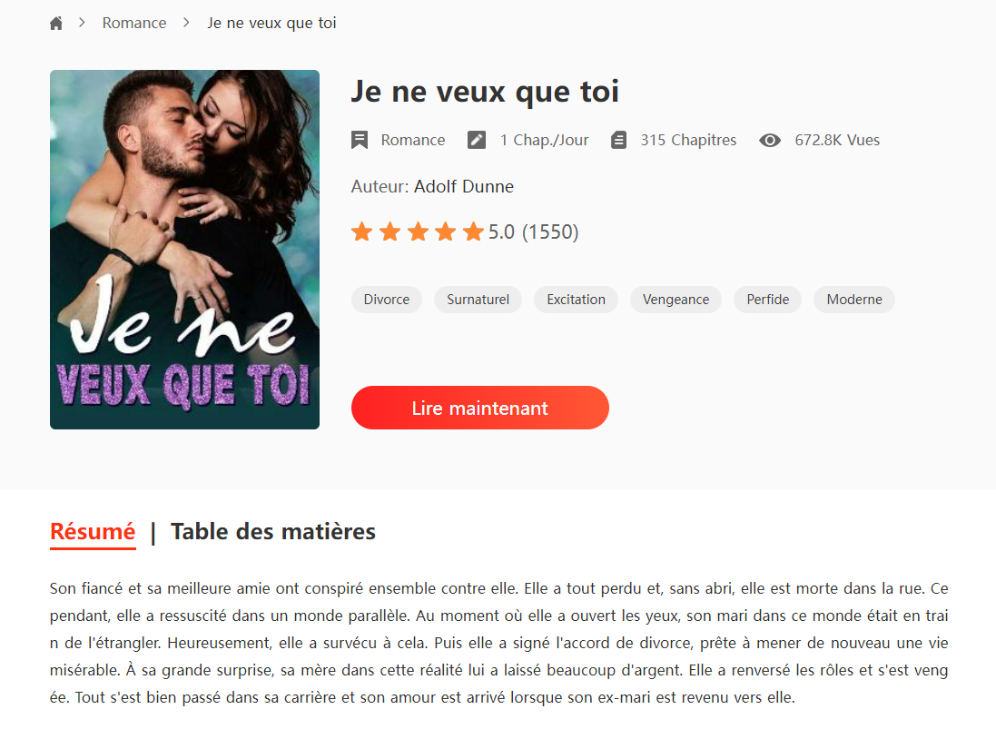 Je ne veux que toi gallery image