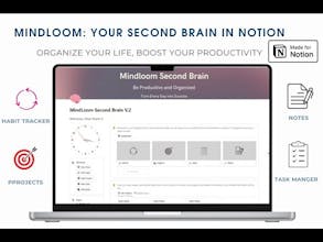 Second Brain Notion Template gallery image