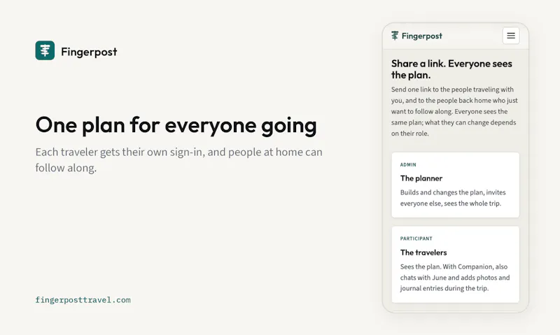 Fingerpost screenshot 3