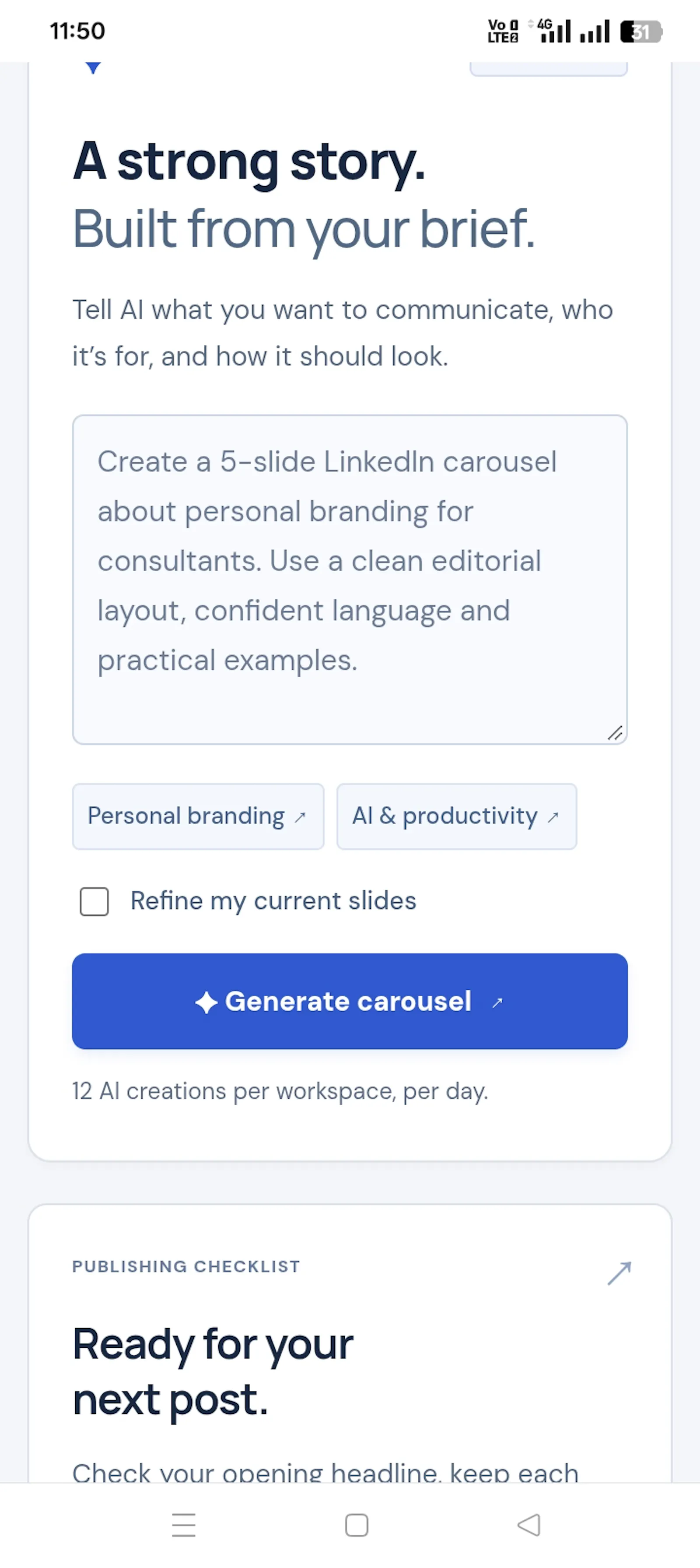 PostCarousel screenshot 5