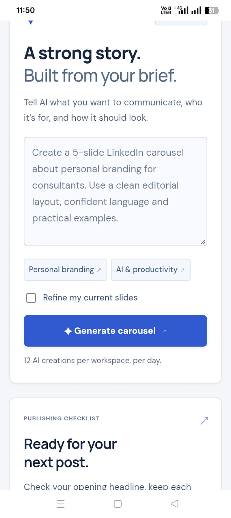 PostCarousel screenshot 5