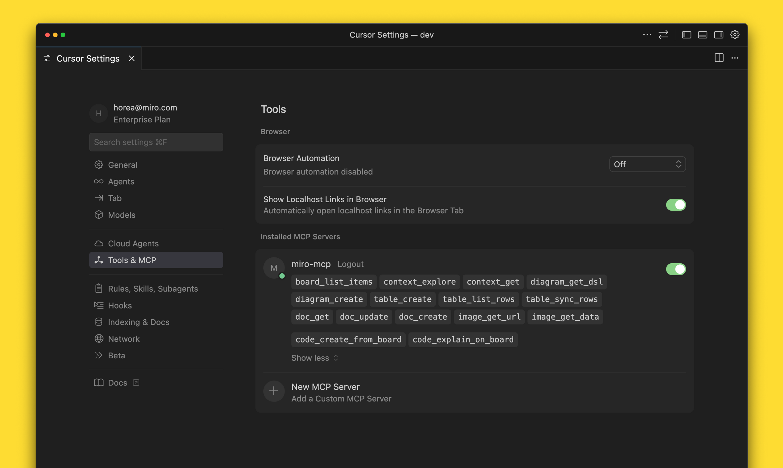 Miro MCP – Visual Context for AI Code - Screenshot 2 showing product features and functionality