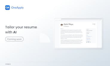 OneApply gallery image