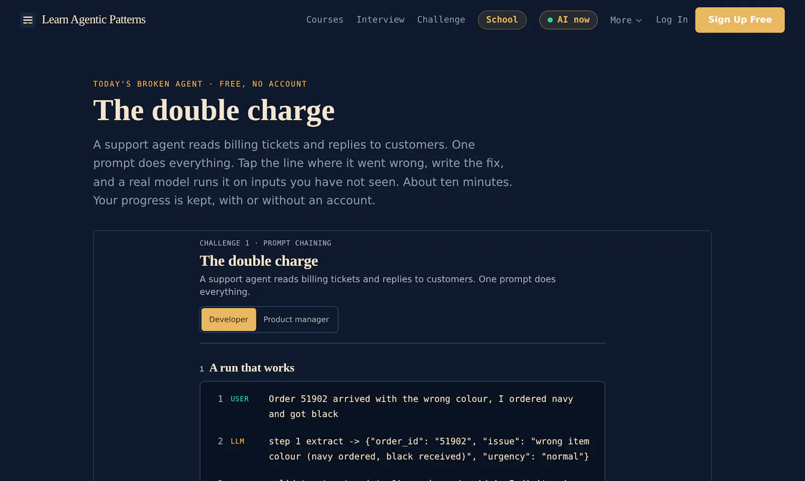 Learn Agentic Patterns 2.0 screenshot 2