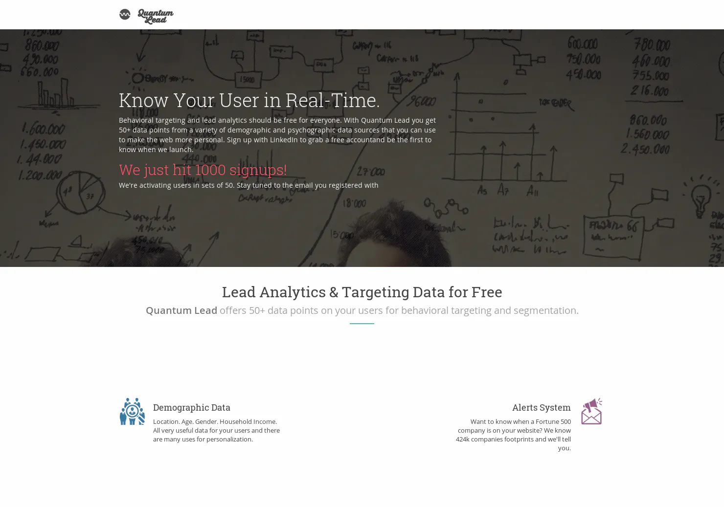 Quantum Lead