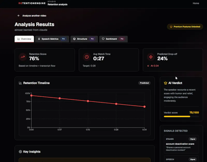 RetentionEngine screenshot 3