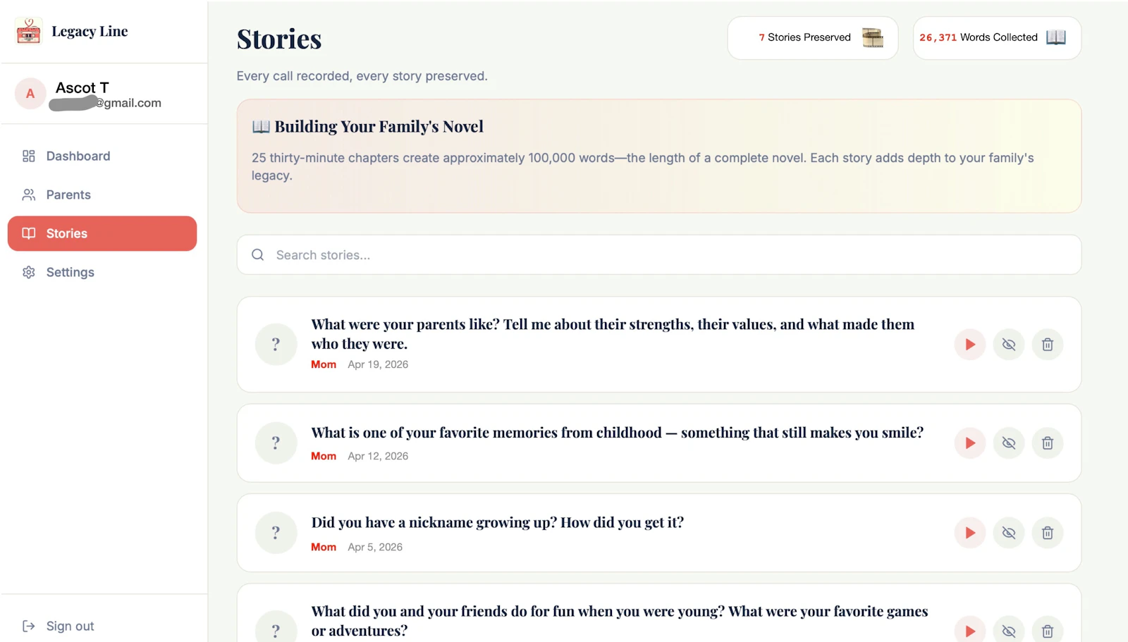 LegacyLine screenshot 2