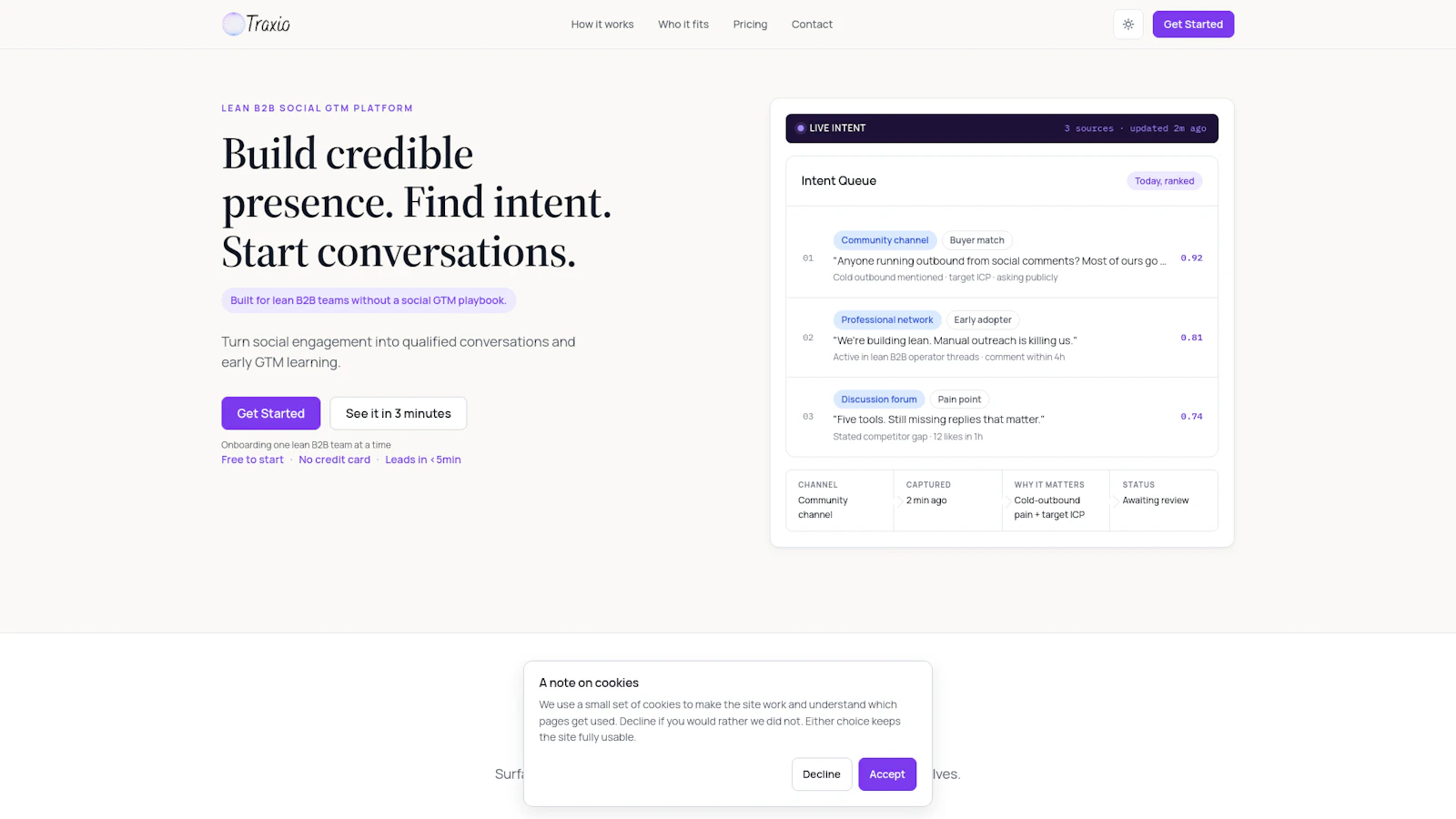 Traxio screenshot 1