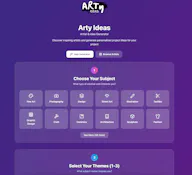 Arty Ideas