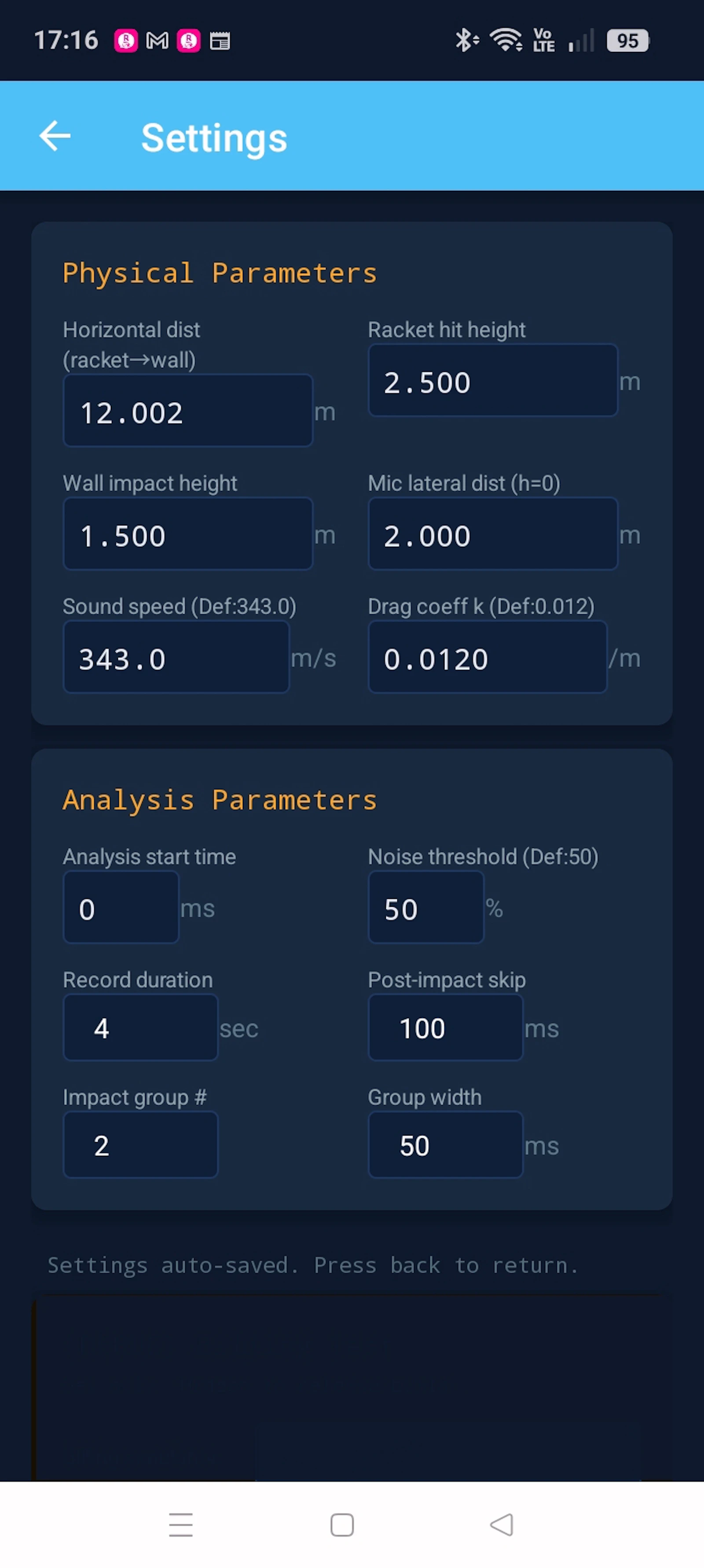 AudioSpeedGun for Tennis Serve screenshot 3