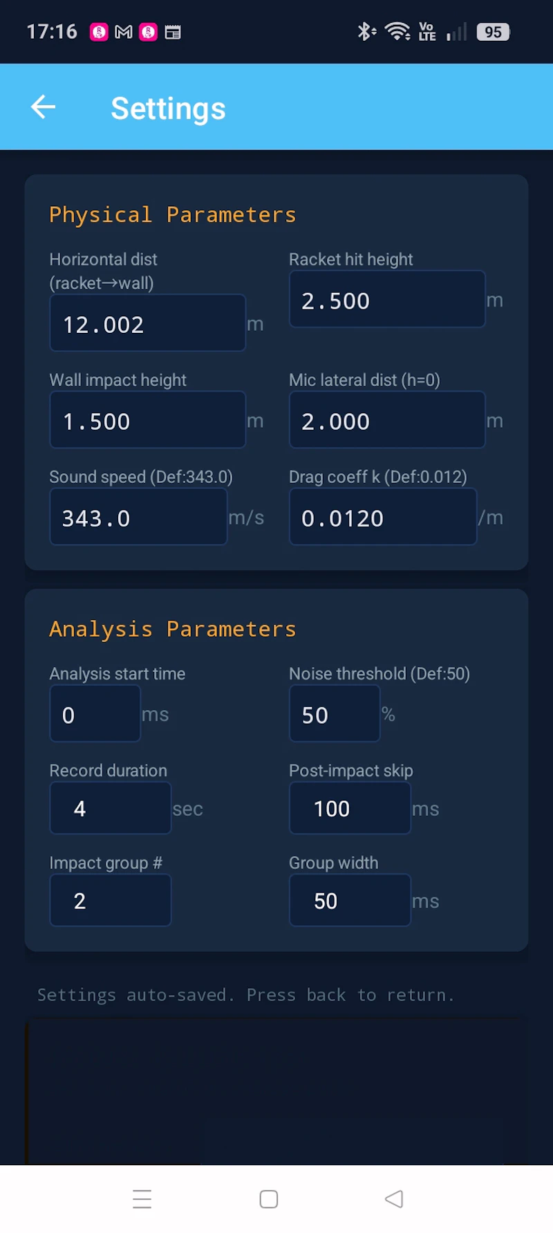 AudioSpeedGun for Tennis Serve screenshot 3