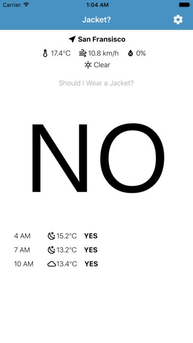 Jacket: Should I Wear a Jacket? gallery image