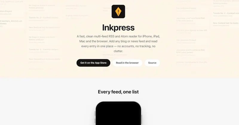 Inkpress screenshot 1
