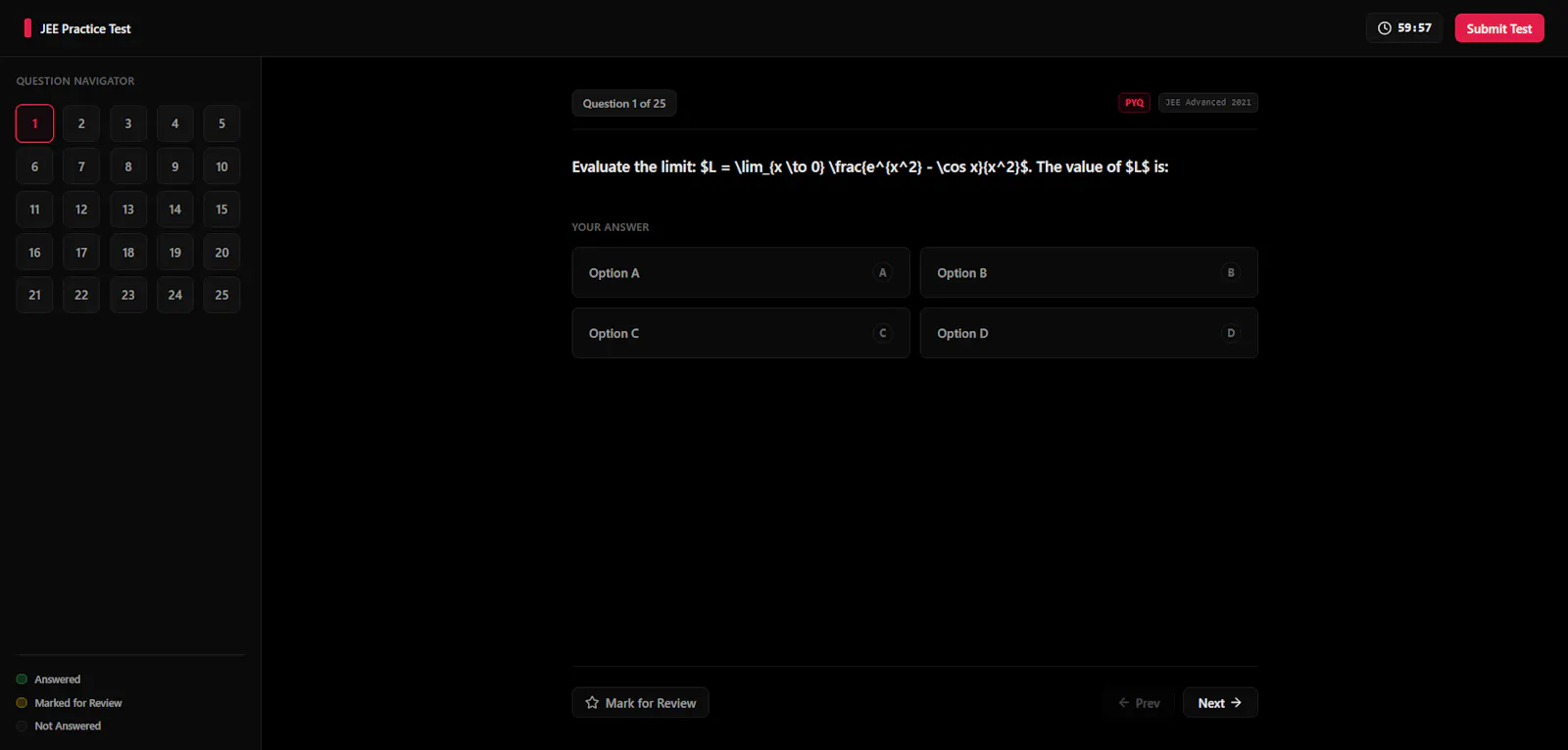 JEEA2Z - Structured JEE Problem Tracker screenshot 4