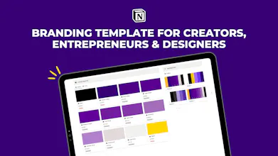 Notion Branding Template gallery image