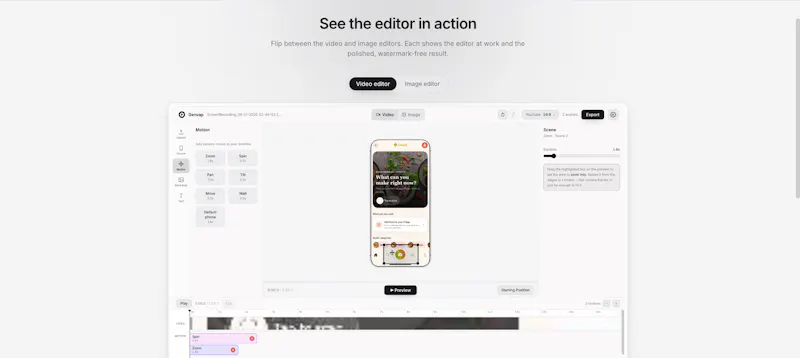 Genvap - Cinematic App Previews screenshot 2