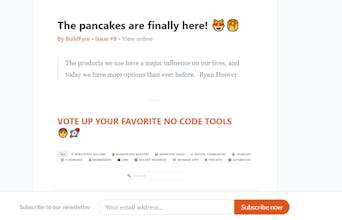 BuildFyre - The NoCode movement, curated gallery image