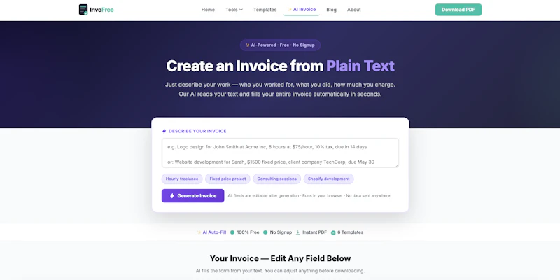 InvoFree screenshot 5