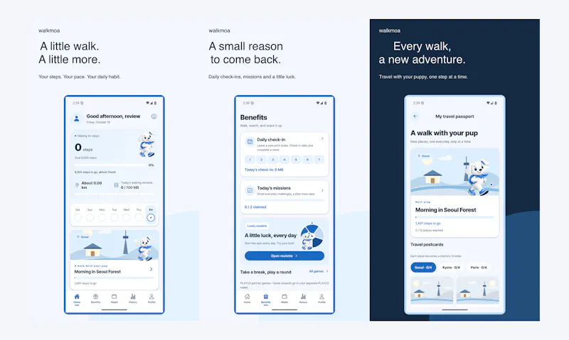 Walkmoa screenshot 2