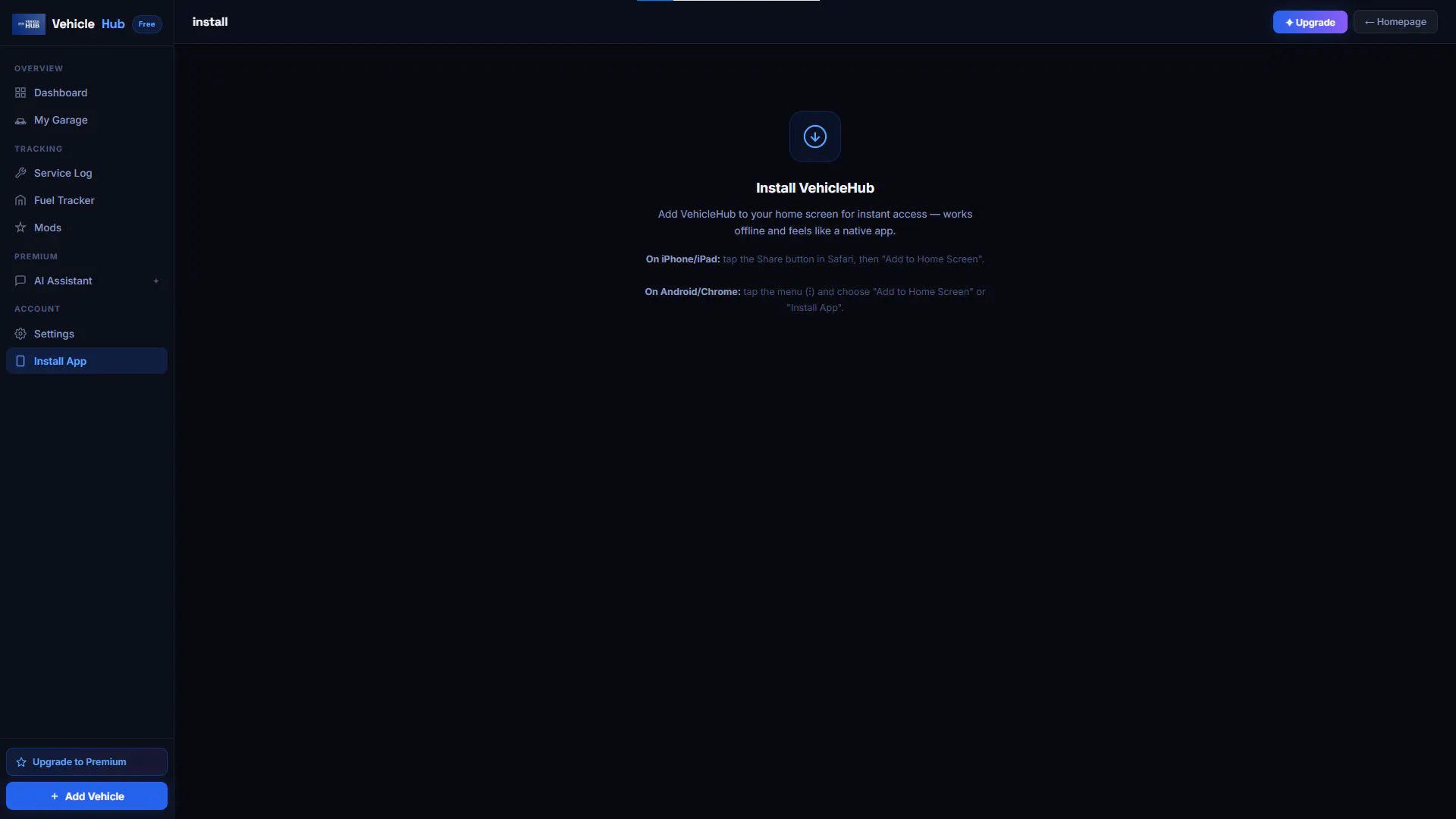 VehicleHub gallery image