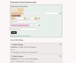 Bangkok Rentals From Facebook Groups gallery image