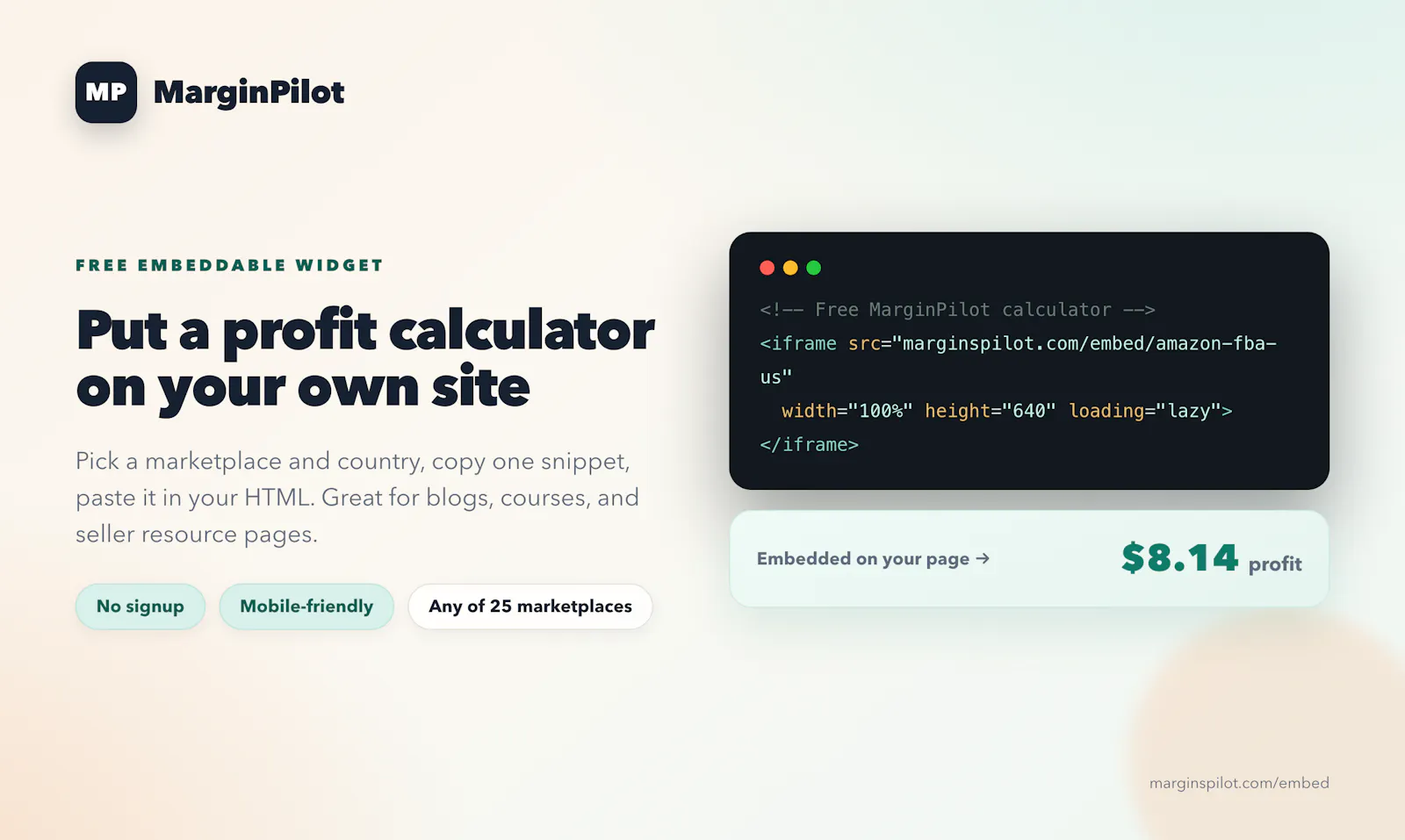 MarginPilot screenshot 3