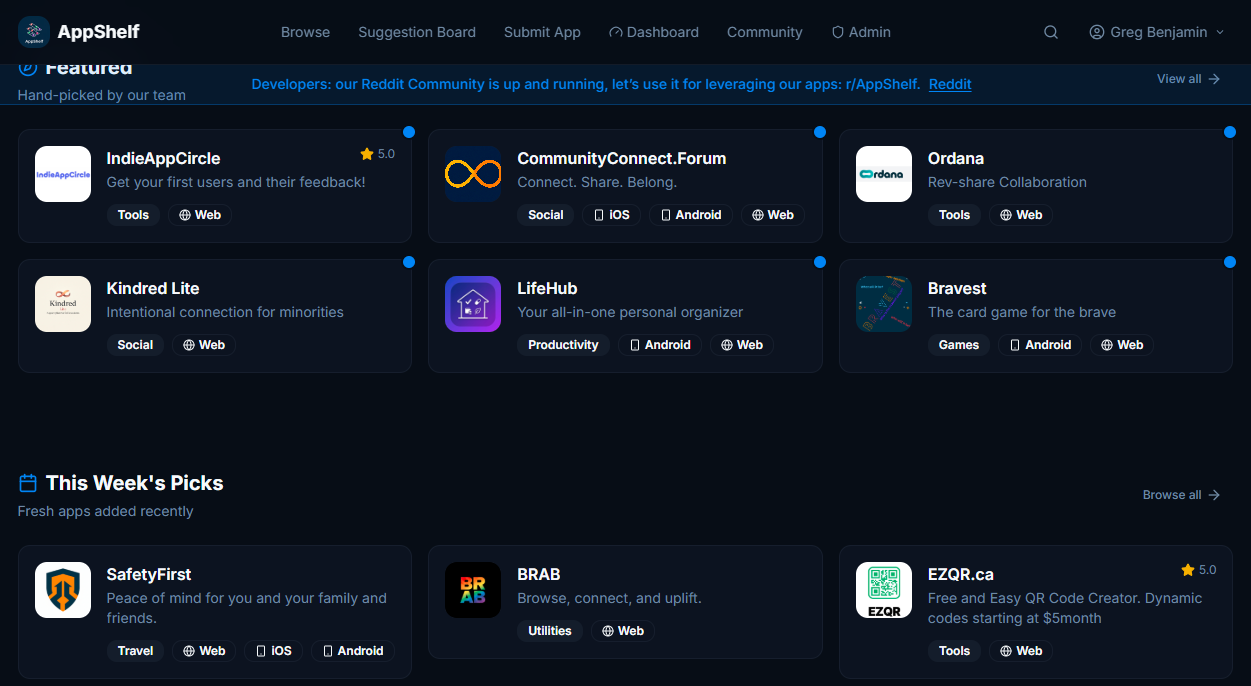AppShelf gallery image