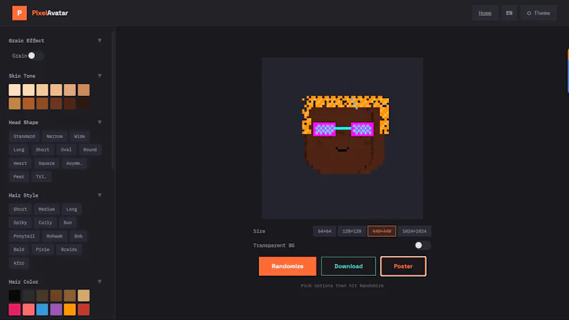 PixelAvatar screenshot 1
