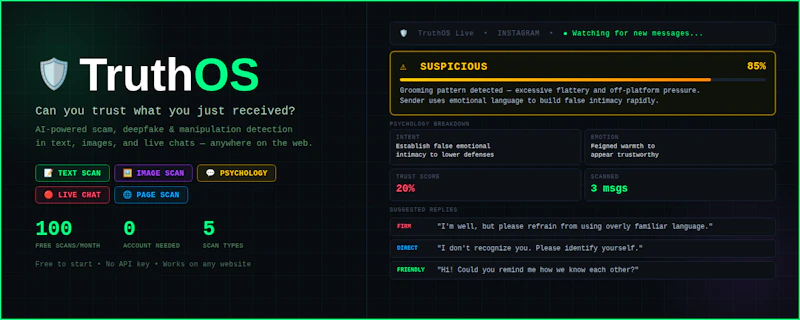 TruthOS screenshot 1