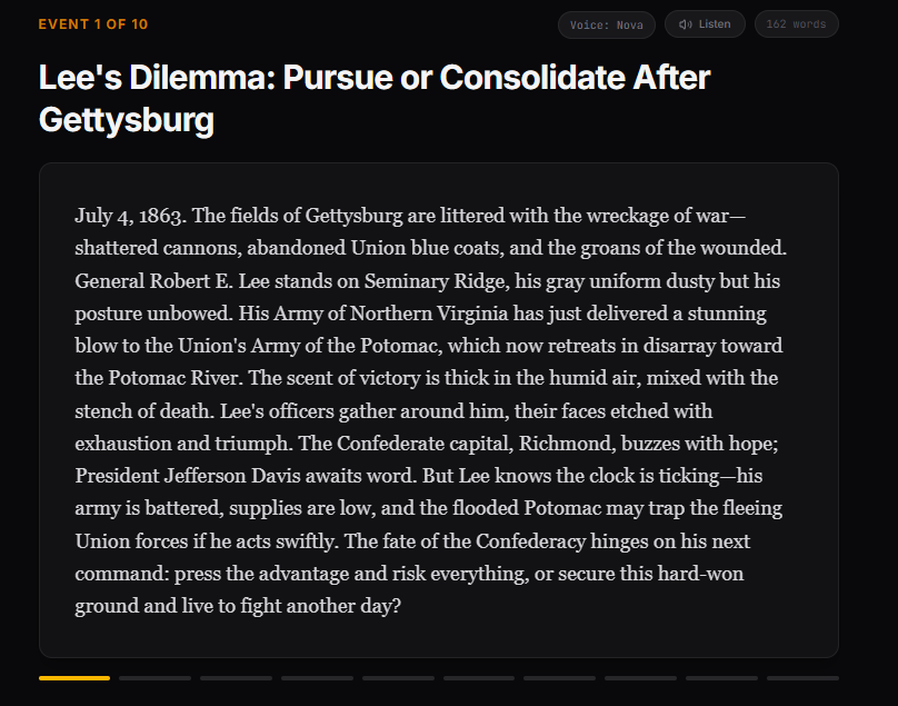 Chronostates — Make History Playable gallery image