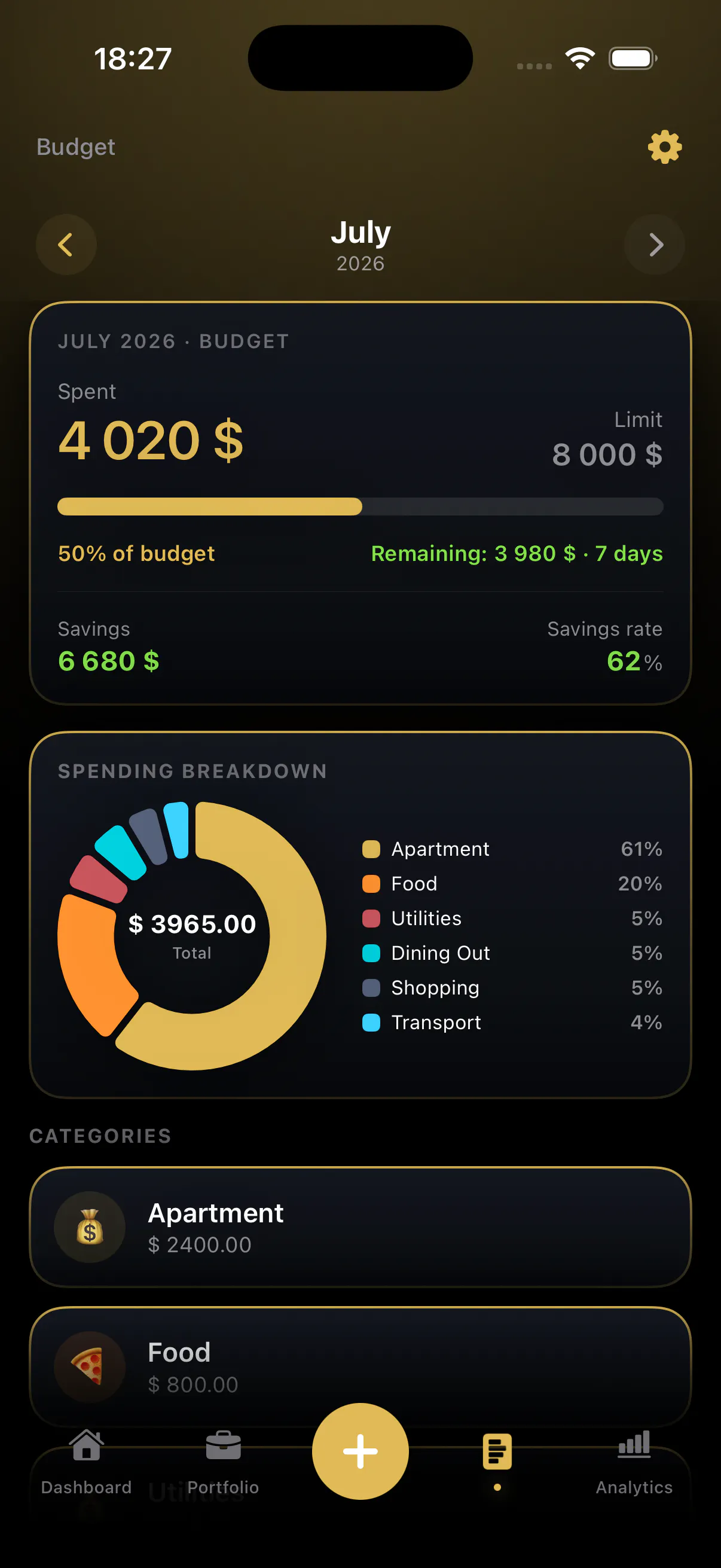 BeWealthy — Personal finance for IPhone gallery image