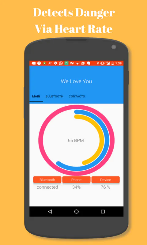Mi Band Safety App