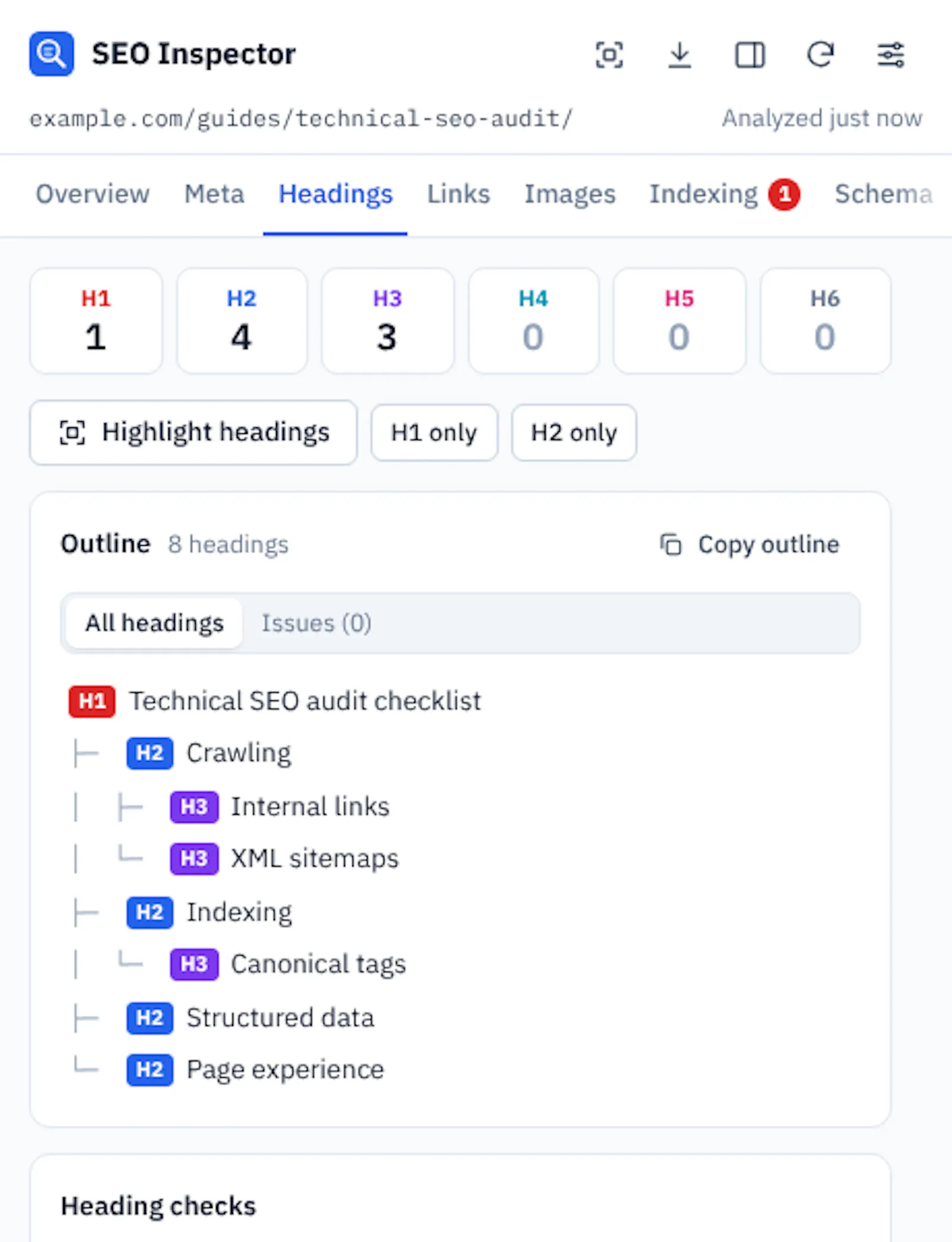 SEO Inspector screenshot 3