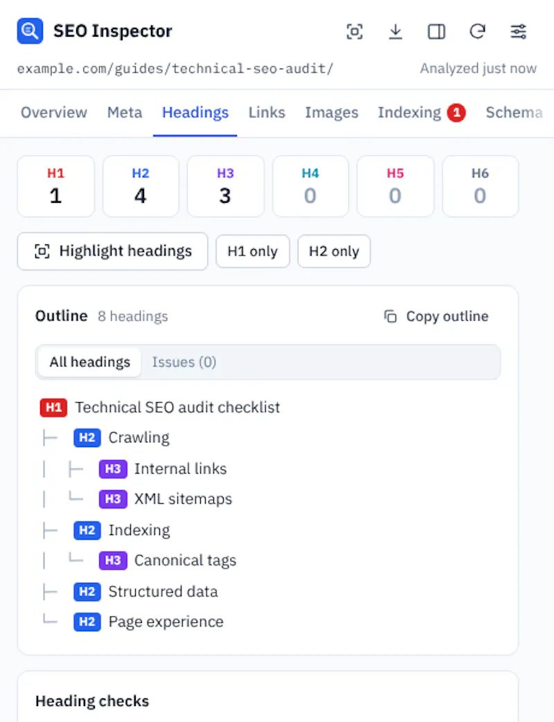 SEO Inspector screenshot 3