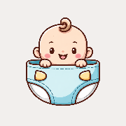 Nappie Baby - Product Hunt launch logo and brand identity