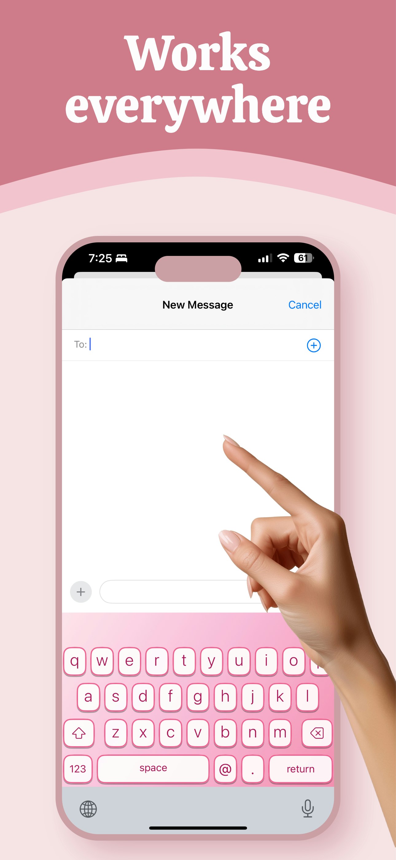 Média Serrée - Polices et thèmes pour le clavier iOS 5