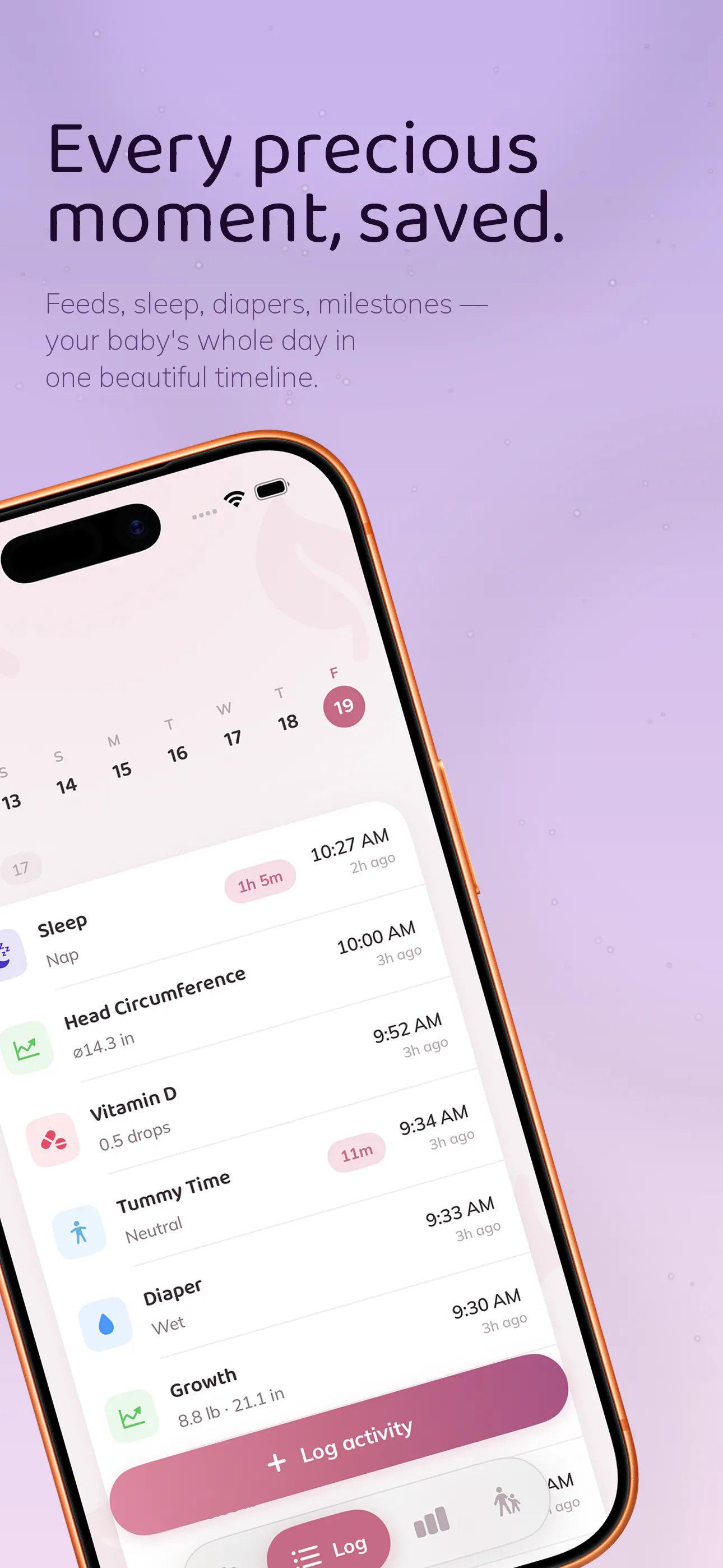 BabyLog: Baby tracker gallery image