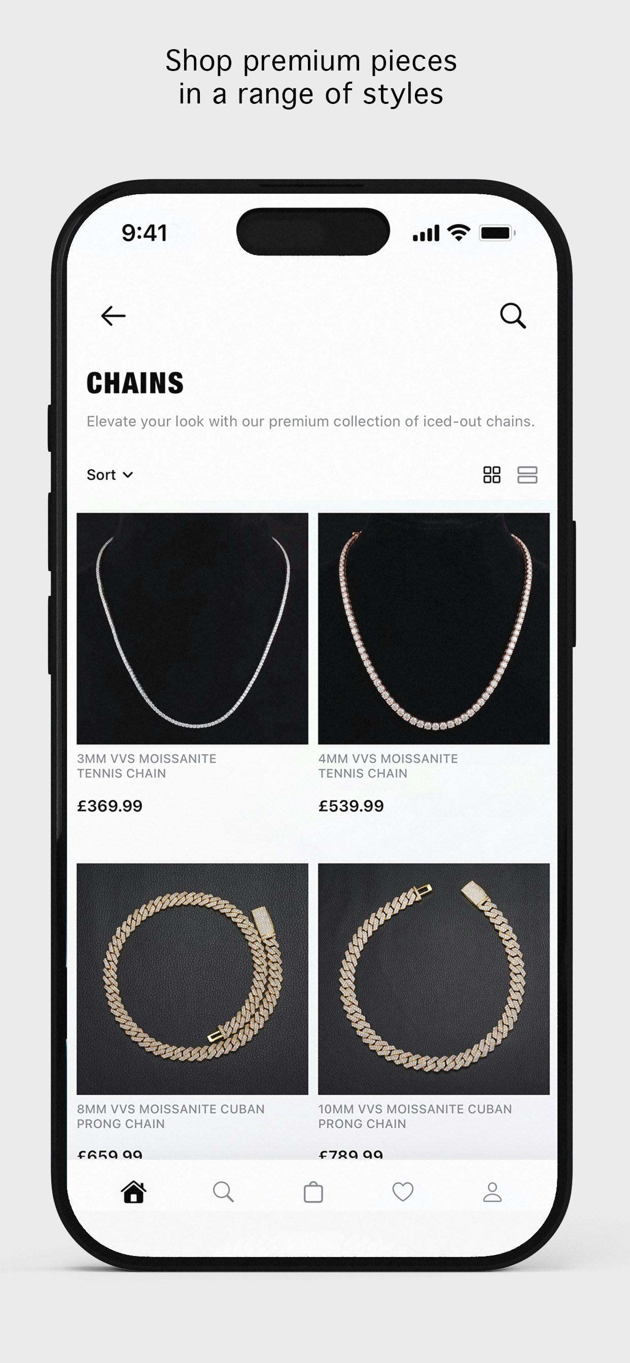 100kGems – Custom Jewelry App gallery image