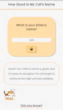 How Good Is My Cat's Name gallery image
