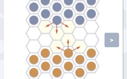 Hexers - hexagonal checkers media 1
