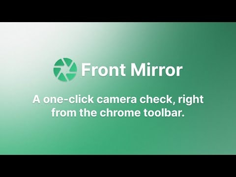 Front Mirror - One click camera check gallery image
