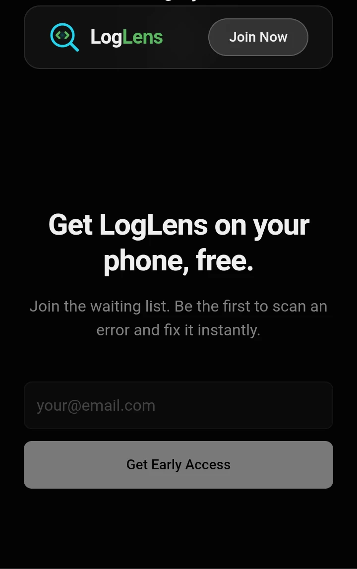 LogLens 截图 2